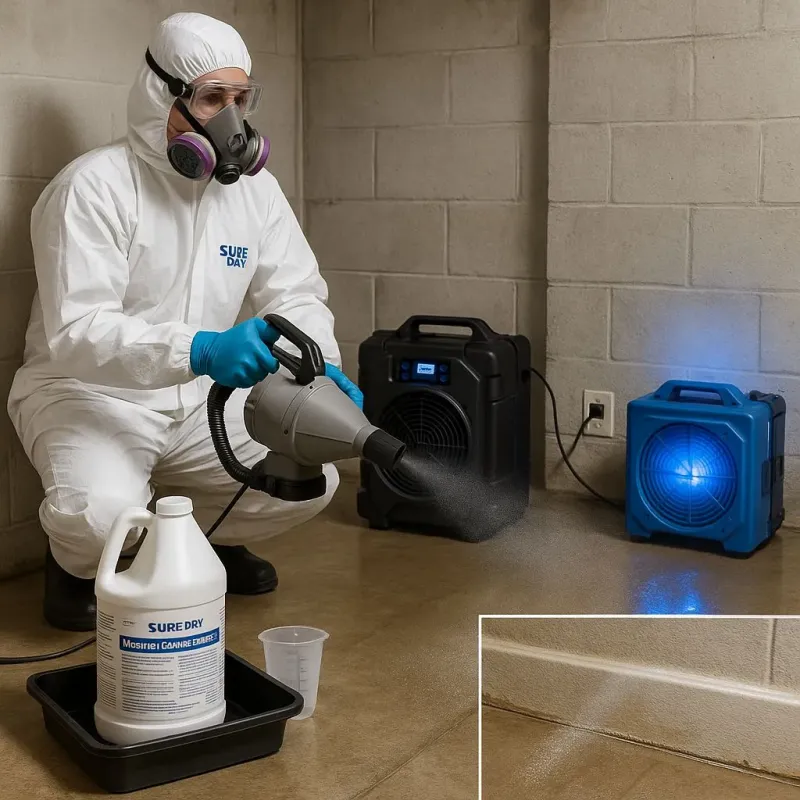 Sanitization and Odor Removal process in Fairview, OK