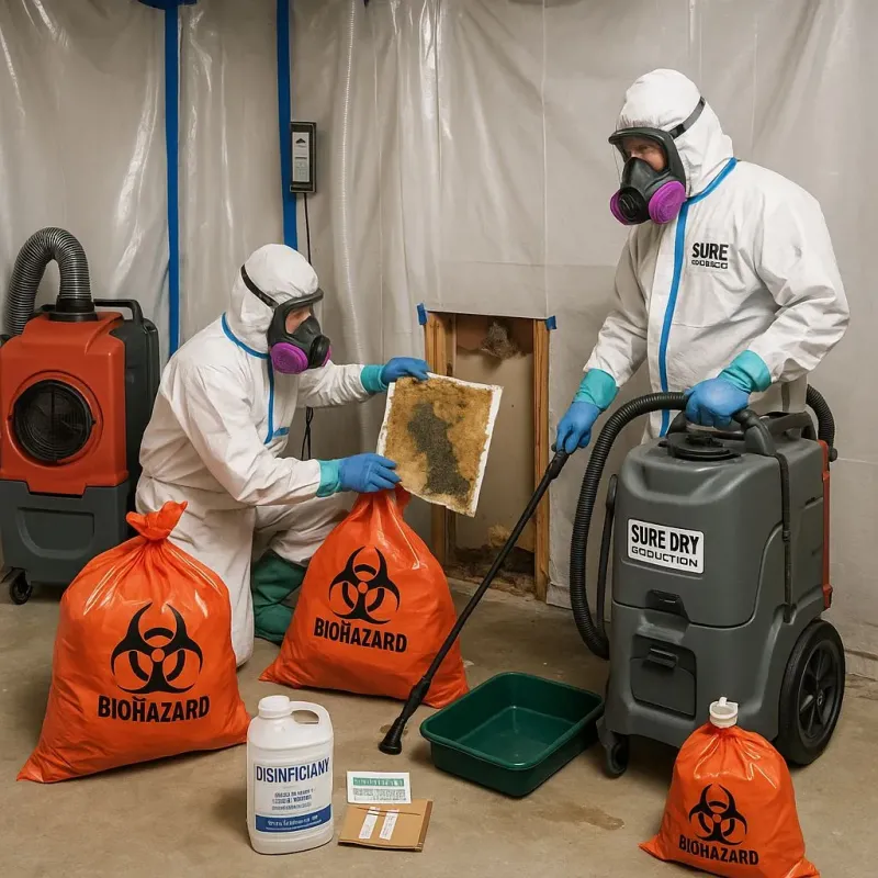 Contaminated Water Handling Protocols process in Fairview, OK