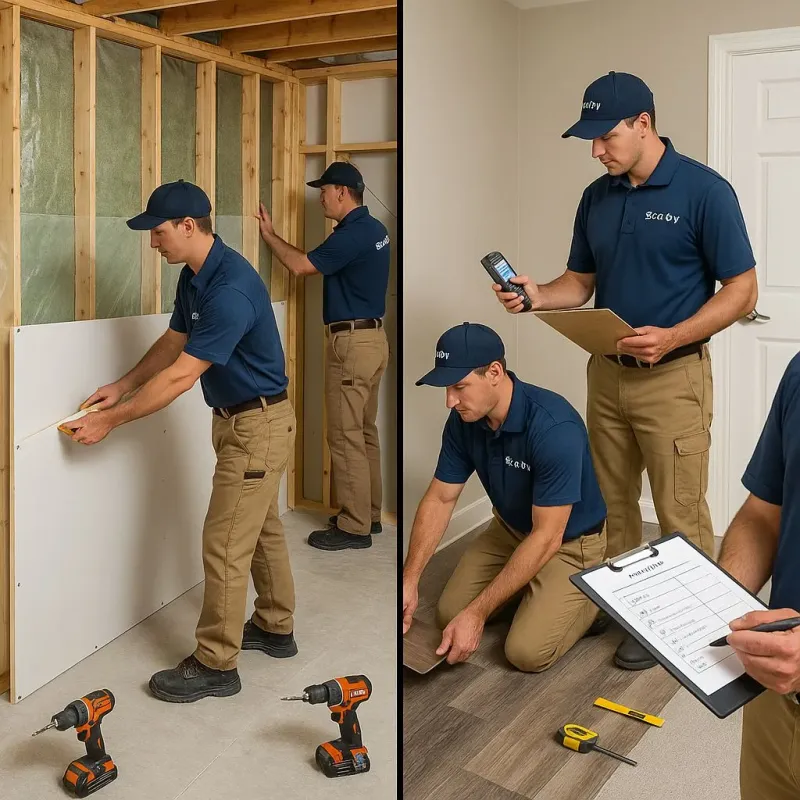 Repairs and Reconstruction process in Fairview, OK