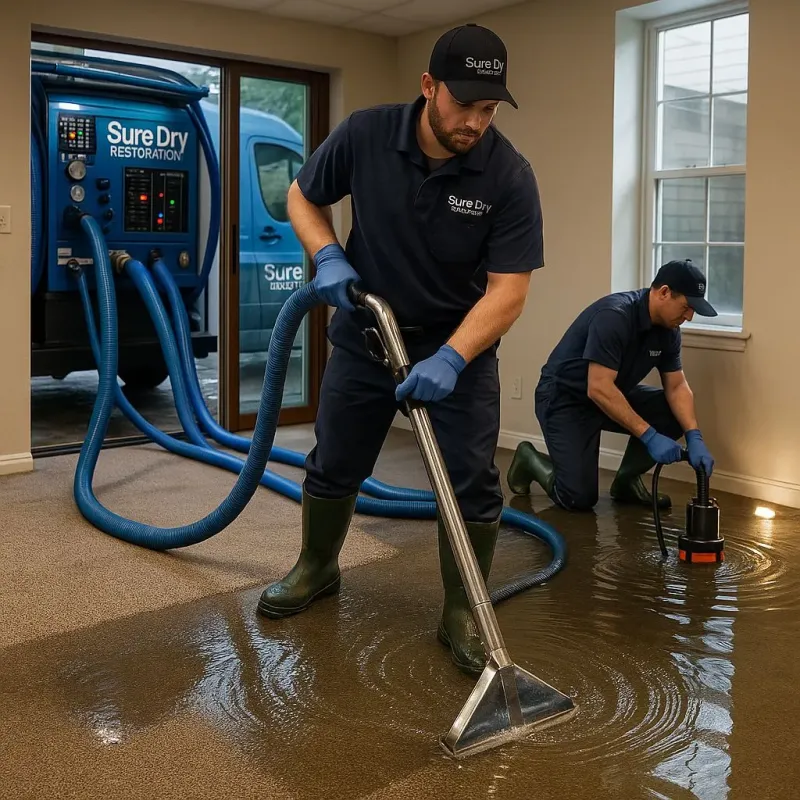 Water Extraction and Removal process in Fairview, OK
